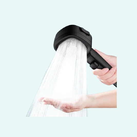 High Pressure Shower Head Water Saving 4 Modes Shower Heads Adjustable One-Key Stop Water Massage Sprayer Bathroom Accessories