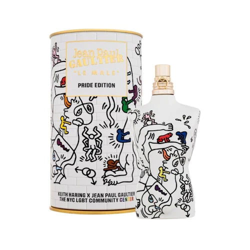 Jean Paul Gaultier Le Male Pride Edition Eau de Toilette for Men 125ml / 4.2 oz – Limited Edition Fresh Lavender Vanilla Cologne | Long-Lasting | Free 3-Day USA Shipping