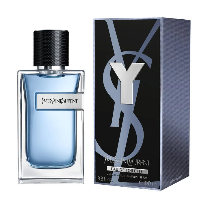 YSL Y Eau De Toilette – Fresh Men Perfume 100ml | Long Lasting Citrus Woody Fragrance