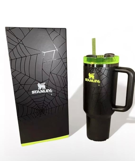 Stanley 1913 Stainless Steel 40 oz Insulated Travel Mug - The Halloween Quencher H2.0 FlowState Tumbler
