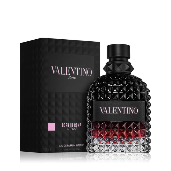 Valentino Uomo Born in Roma Intense Eau de Parfum 3.4 oz Spray by Valentino – Warm Vanilla Woody Men’s Fragrance | Free USA 3-Day Delivery