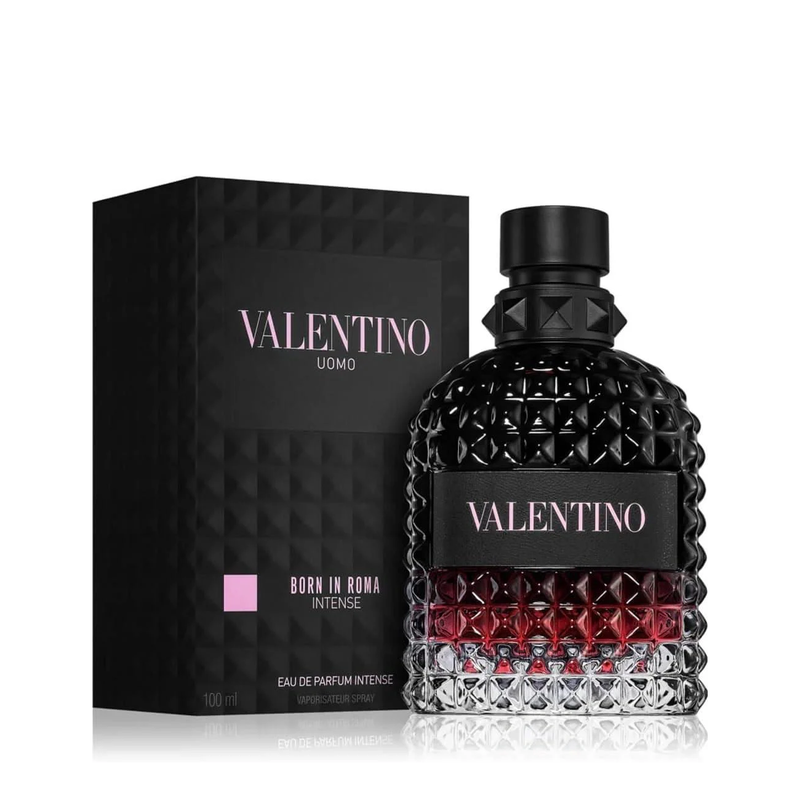 Valentino Uomo Born in Roma Intense Eau de Parfum 3.4 oz Spray by Valentino – Warm Vanilla Woody Men’s Fragrance | Free USA 3-Day Delivery