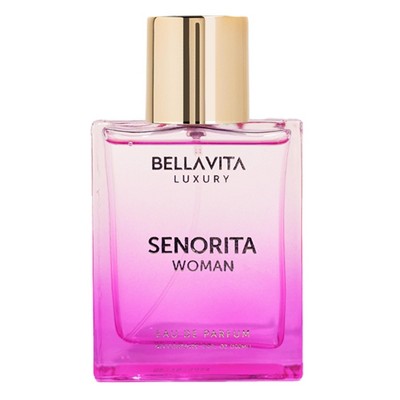 BellaVita Luxury Senorita Eau de Parfum | 100 ml (100ml) | Perfume for Women | Fresh Floral Yuzu Peony. product image