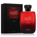 RASASI Hawas Fire Eau de Parfum Bold For Men With A Fierv Essence perfume bottle and packaging