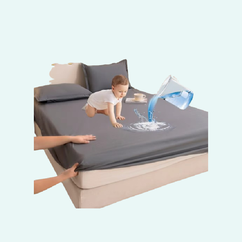 Waterproof Fitted Bed Sheet With 360 Elastic Band Bedsheet Bedspreads for Single Double King Queen Size Mattress Protector Cover