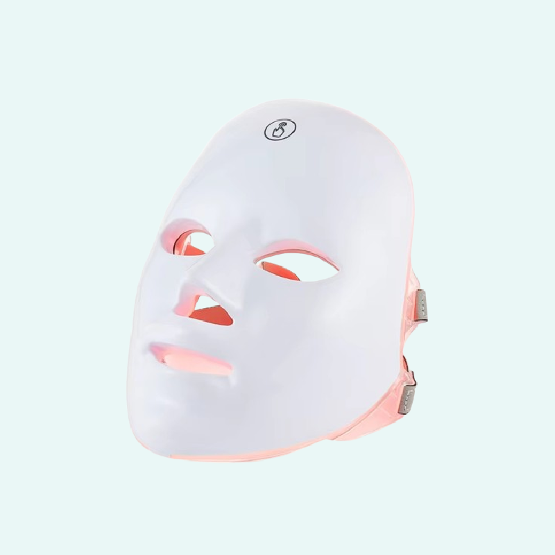 Wireless 7 Colors LED Face Beauty Machine Photon Facial Neck Skin Tighten Rejuvenation Facial Neck Mask