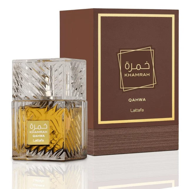 Lattafa Khamrah Qahwa Eau de Parfum 100ml Luxury Unisex Perfume | Free USA 3-Day Delivery