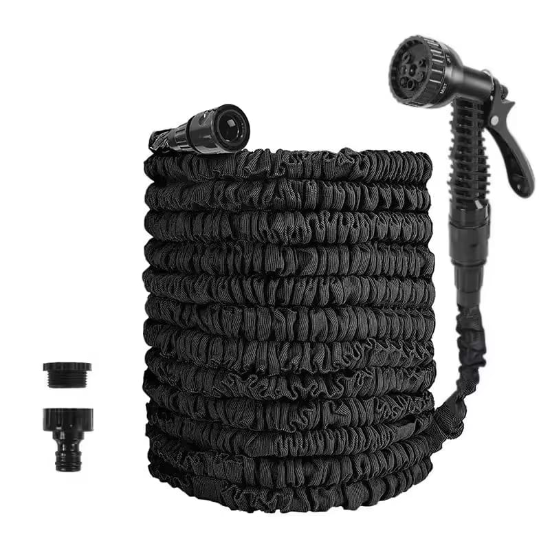 25FT-100FT Expandable Magic Hose Lightweight Design Durable Materials 7 Water Spraying Functions Gun Home Garden Watering Tools