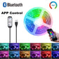 LED Strip Lights, Ultra-Long RGB 5050 LED Strips with Remote Controller, Color Changing Tape Light with 12V Adapter for Bedroom