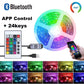 LED Strip Lights, Ultra-Long RGB 5050 LED Strips with Remote Controller, Color Changing Tape Light with 12V Adapter for Bedroom