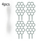 2pcs Honeycomb Design Plant Trellis, Rustproof Plastic Support for Potted Vines and Flowers, Indoor Outdoor Garden Climbing Frame
