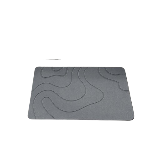 Bath Drying Mat Diatom Mud Soft Mat Toilet Door Non slip Mat Water Absorption Quick Drying Diatomite Shower Mat