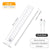 LED Motion Sensor Light Night Light Wireless USB Under Cabinet Light For Kitchen Cabinet Bedroom Wardrobe Sensor Indoor Lighting 10cm