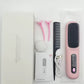 Wireless Hair Straightener Brush Ceramic Heating Smooth hair care Comb Portable Negative Ion Hair Care Comb