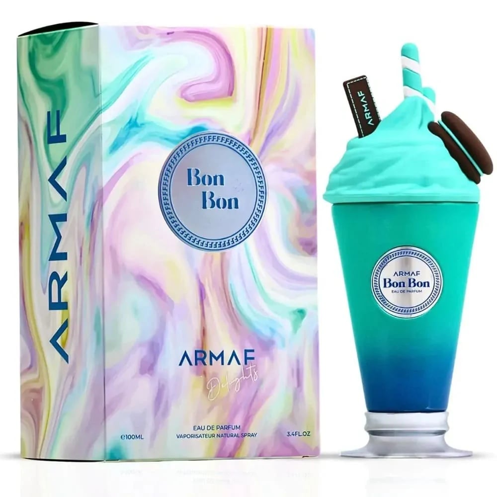 Armaf Delights Bon Bon Eau de Parfum Sp Women perfume bottle and packaging