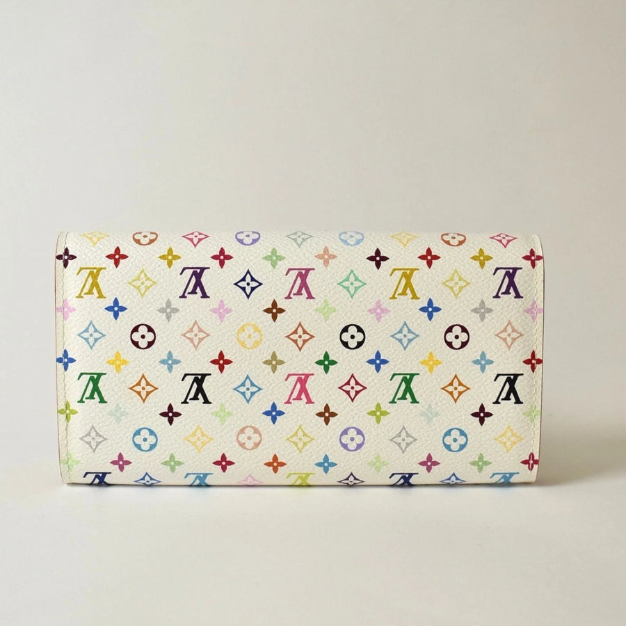 Louis Vuitton Monogram Multicolor Sarah Wallet M93532