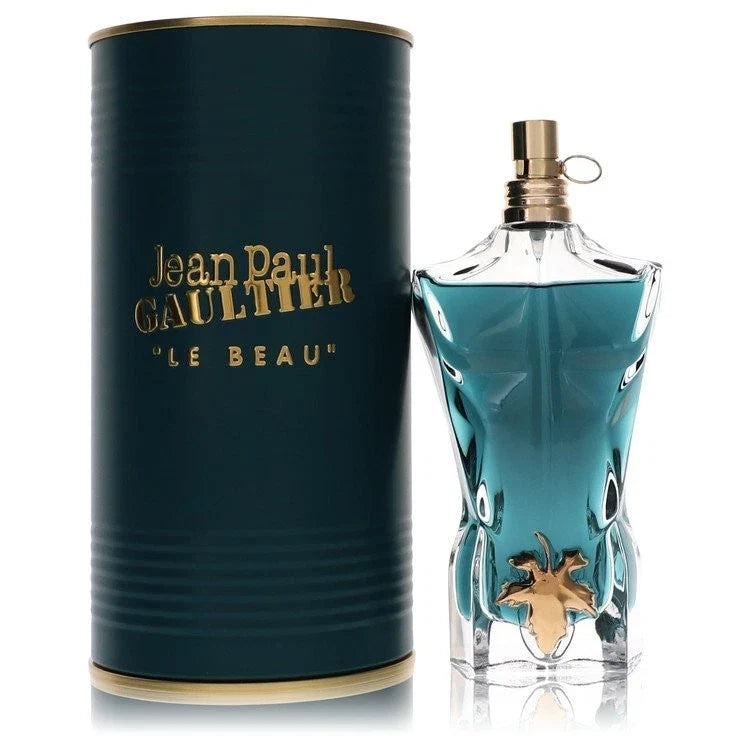 Jean Paul Gaultier Le Beau Eau de Toilette for Men 125ml / 4.2 oz – Fresh Coconut Tonka Bean Woody Cologne | Long-Lasting Scent | Free 3-Day USA Shipping