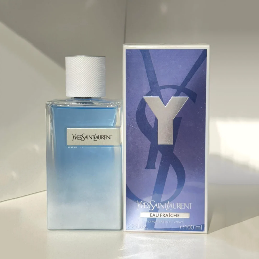 YSL Y by Yves Saint Laurent Eau Fraiche 3.3 oz – Men’s Luxury Fresh Perfume | 70% OFF | Free USA Shipping