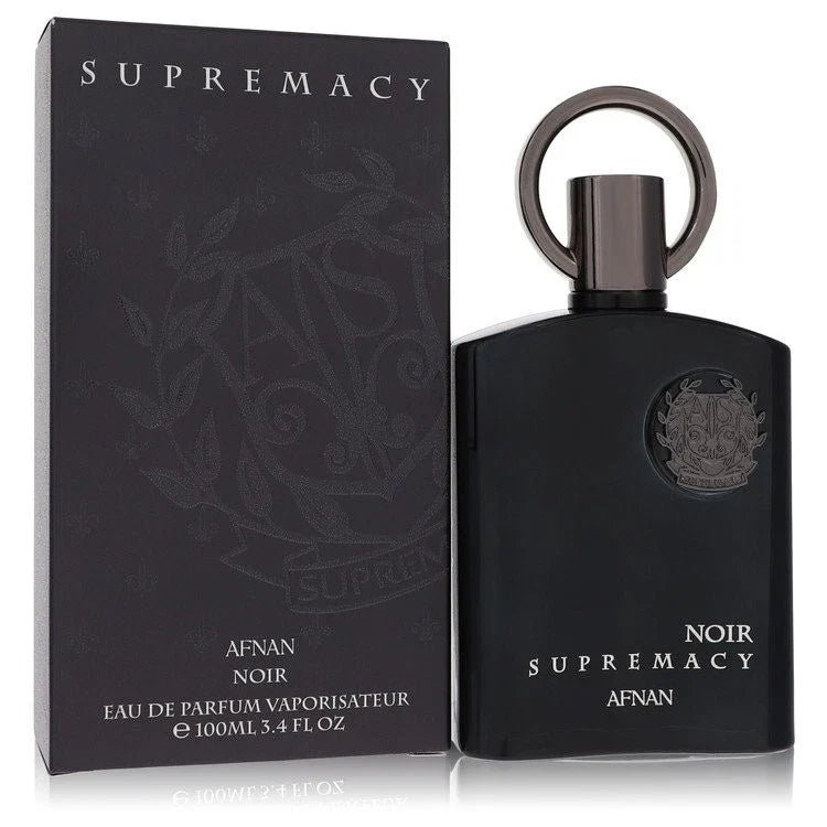 Afnan Supremacy Noir Eau De Parfum 100ml – Bold Smoky Woody Luxury Perfume for Men | Long Lasting Fragrance USA