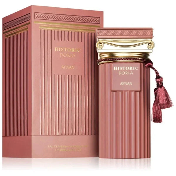 Afnan Historic Doria Eau De Parfum 100ml – Elegant Floral Fruity Luxury Perfume for Women | Long Lasting Fragrance USA
