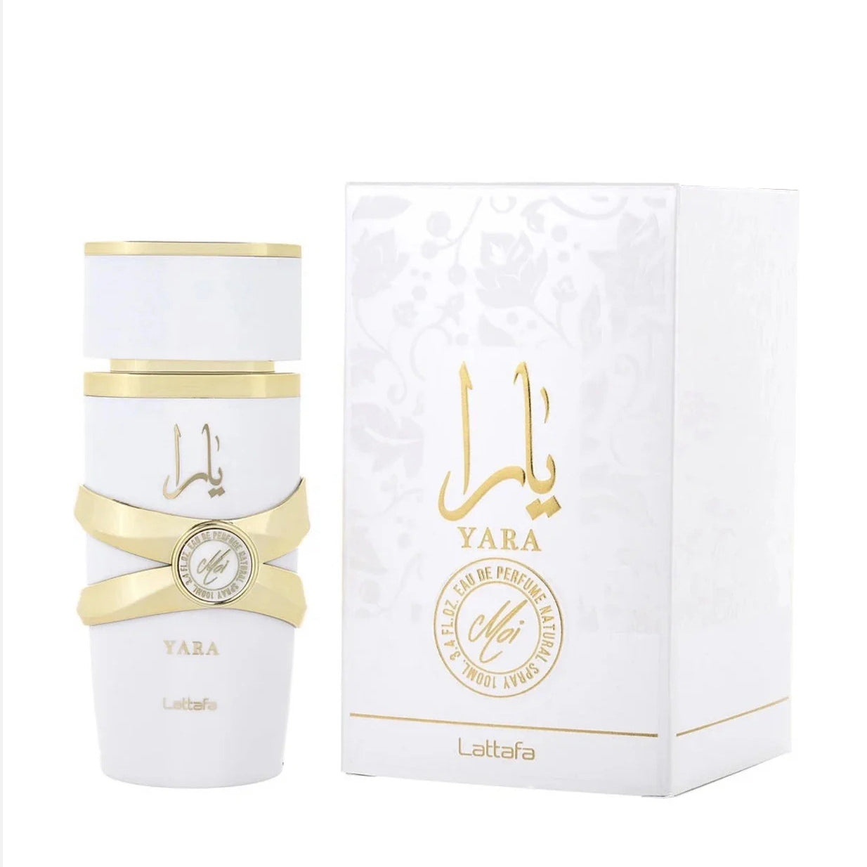 Lattafa Yara Moi Eau De Parfum 100ml for Women – Creamy White Floral Perfume | Free USA Delivery