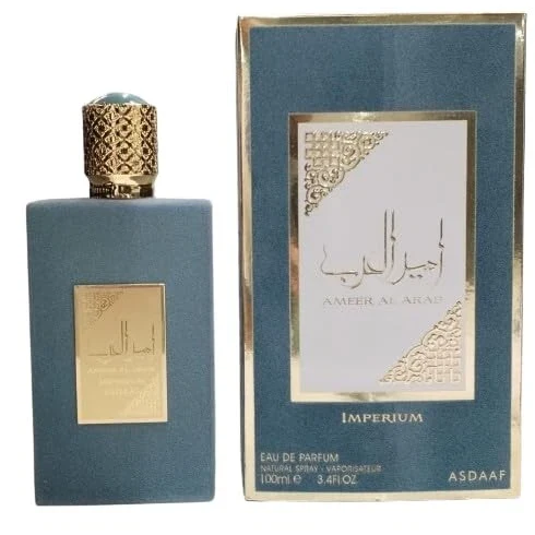 Asdaaf Ameer Al Arab Imperium Eau de Parfum 100ml Luxury Men’s Perfume | Free USA 3-Day Delivery
