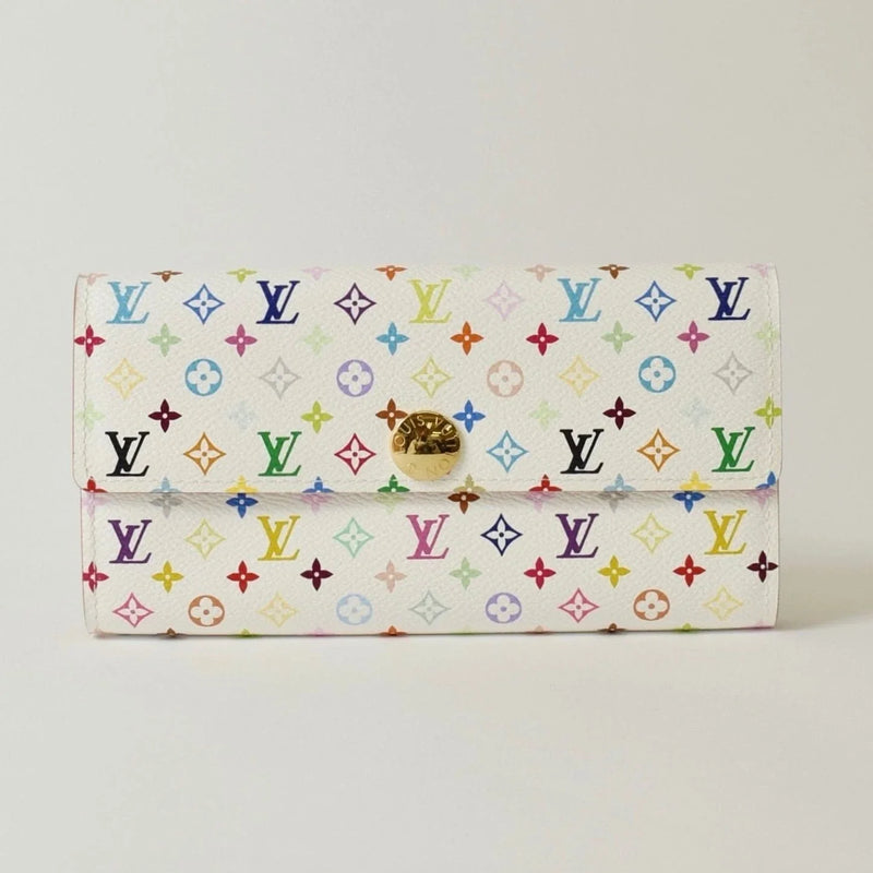 Louis Vuitton Monogram Multicolor Sarah Wallet M93532